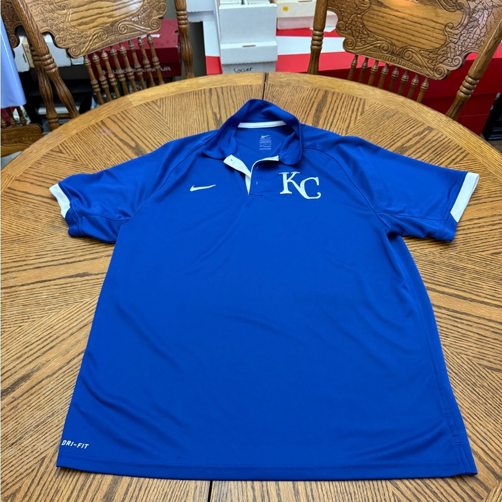Nike Blue Men's Polo Shirt